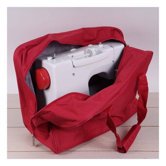 Red Sewing Machine Bag