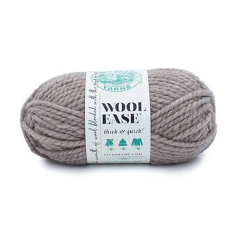 Lion Brand Yarn Feels Like Butta Rainy Day Medium Polyester Gray Yarn 3 Pack, Size: 3.5