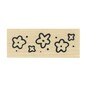 Flowers Wooden Stamp 2.5cm x 6.3cm image number 3