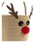 Reindeer Rope Basket 26cm image number 4