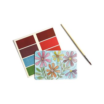 Scenic Hues DIY Watercolour Art Kit image number 4