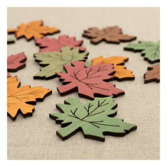 Wooden Leaf Scatter 12 Pack image number 4