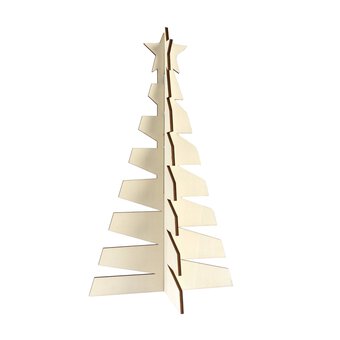 Wooden 3D Standing Tree 39.5cm