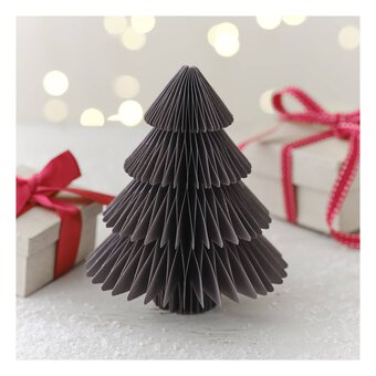 3D Paper Christmas Tree Decoration 14cm