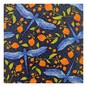 Artisan Dragonfly Navy Cotton Fabric by the Metre image number 2