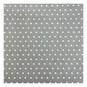 Silver Grey Simple Polka Polycotton Fabric by the Metre image number 2