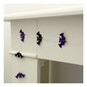 Purple and Black Paper Bat Garland 2m image number 3