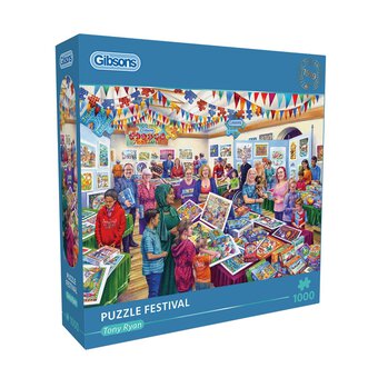 Gibsons Puzzle Festival Jigsaw Puzzle 1000 Pieces