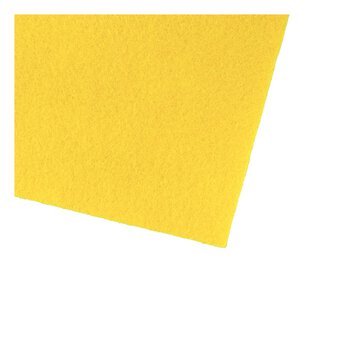 Yellow Self-Adhesive Felt Sheet 9 x 12 Inches image number 2