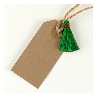Green and Red Tassels 8 Pack image number 2