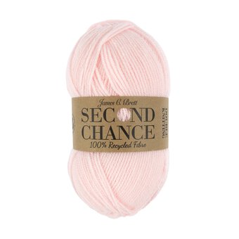 James C Brett Baby Pink Second Chance DK Yarn 100g