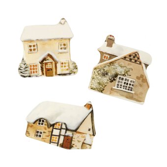Woodland Cottage Card Toppers 3 Pack 