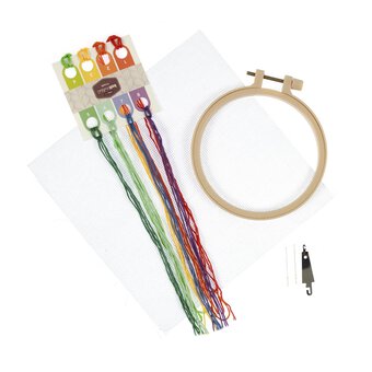 Pride Rainbow Cross Stitch Kit
