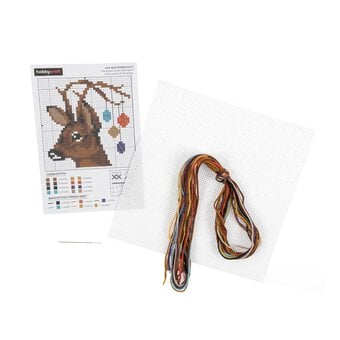 Bauble Deer Mini Cross Stitch Kit  image number 2