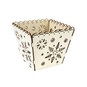 Wooden Christmas Snowflake Box 11cm image number 2