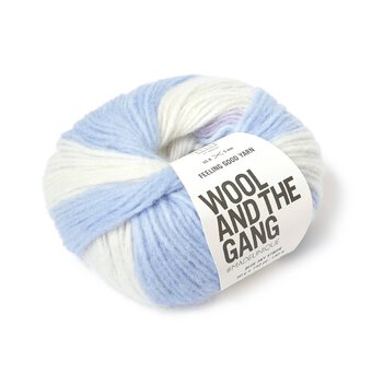 Wool and the Gang Blue Sky Feeling Good Stripe 50g