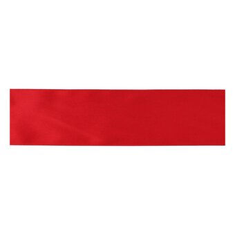 Red Satin Ribbon 50mm x 4m | Hobbycraft