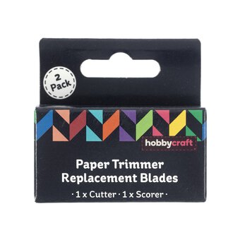 Paper Trimmer Cutting and Scoring Blades 2 Pack