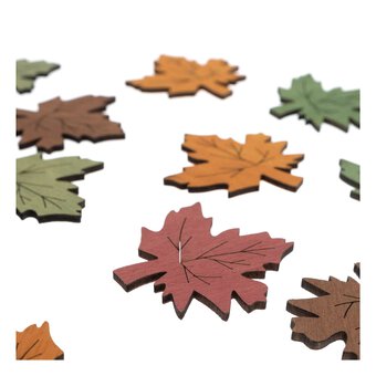 Wooden Leaf Scatter 12 Pack image number 3