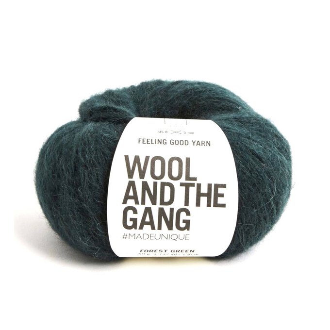 Wool and the Gang Forest Green Feeling Good 50g image number 1