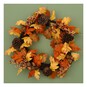 Orange Autumn Wreath 60cm image number 3