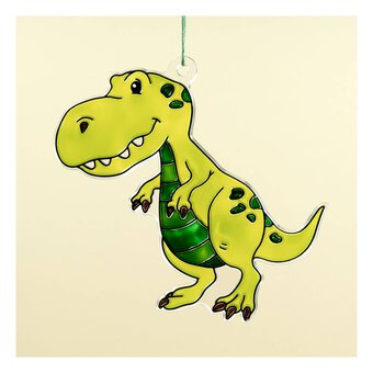 T-Rex Plastic Suncatcher