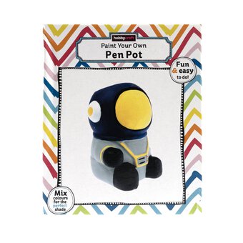 Paint Your Own Astronaut Pen Pot image number 5