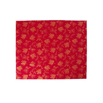 Classic Poinsettia Cotton Fat Quarters 5 Pack image number 5