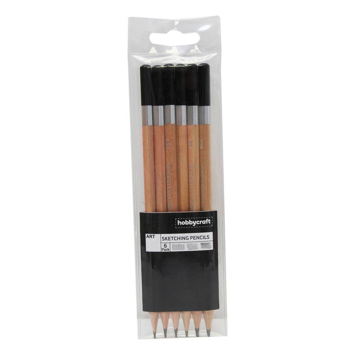 Reeves Premium Quality Sketching Pencils B, 2B, 3B, 4B, 5B, 6B Set of 6 |  eBay