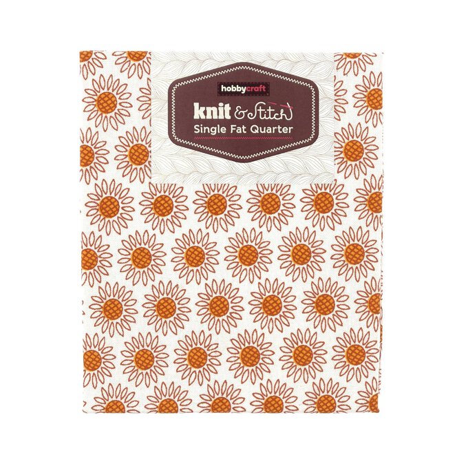 Autumn Daisy Single Cotton Fat Quarter image number 1