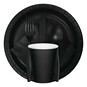 Black Velvet Paper Plates 8 Pack image number 2