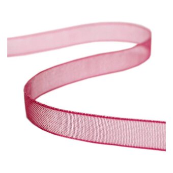 White Double-Faced Satin Ribbon 3mm x 5m