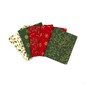 Metallic Holly Cotton Fat Quarters 5 Pack image number 1