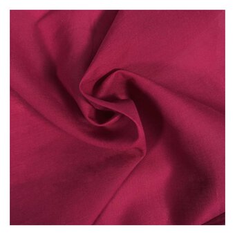 Red Crushed Velour Fabric