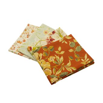 Laura Ashley Autumnal Floral Cotton Fat Quarters 4 Pack image number 6