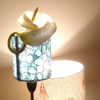 How to Make a Felted Lampshade