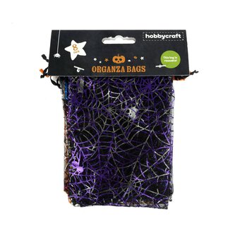 Halloween Organza Bags 8 Pack image number 5