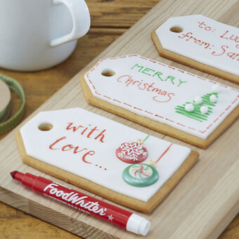 How to Make Gift Tag Biscuits