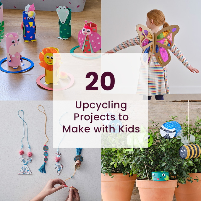 20 Upcycling Projects to Make with Kids image number 1