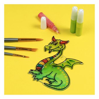 Dragon Plastic Suncatcher