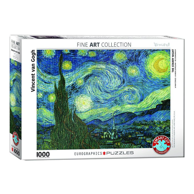 Eurographics Starry Night Jigsaw Puzzle 1000 Pieces image number 1