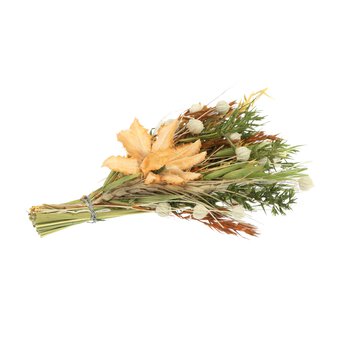 Yellow Natural Dried Buttonhole 14cm image number 4