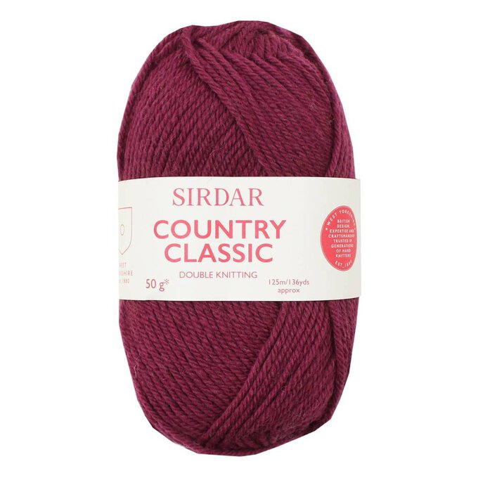 SIRDAR COUNTRY CLASSIC Worsted 100g Knitting Wool Yarn - 678 Toffee £6.99 -  PicClick UK