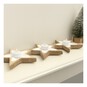 White Wooden Enamel Three Star Tray image number 3