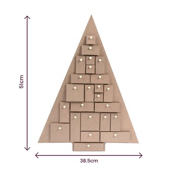 Christmas Tree Mixed Drawer Advent Calendar image number 4