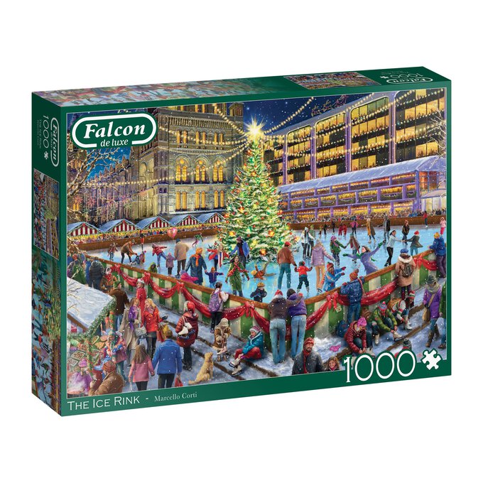 Falcon The Ice Rink Jigsaw Puzzle 1000 Pieces image number 1