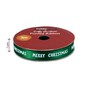 Green Merry Christmas Printed Ribbon 10mm x 3m image number 4