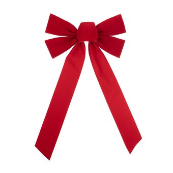 Large Red Bow 45cm