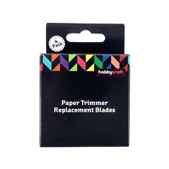 Paper Trimmer Replacement Blades 4 Pack