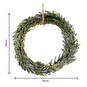 Snowy Wreath 16cm image number 4